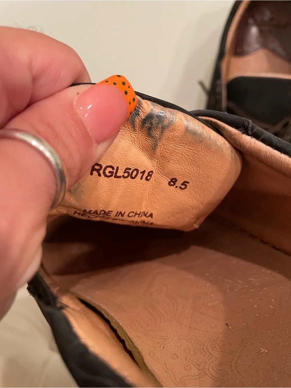 Robert Graham black suede